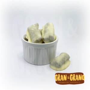 BANANA PASSA COM CHOCOLATE BRANCO